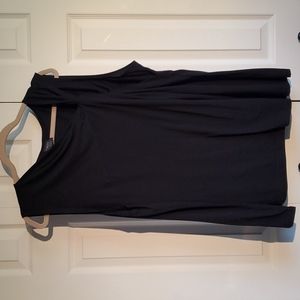 George  Black twisted neck tank Sixe 3x